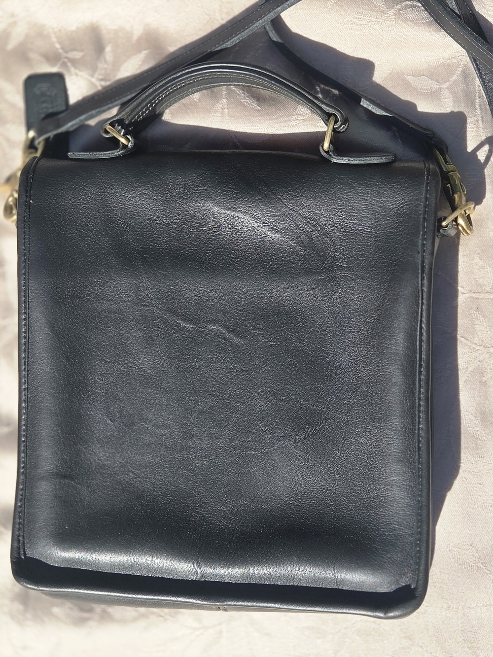 Rare Forest Green Coach Station Bag 5130 - Picture 12 of 15